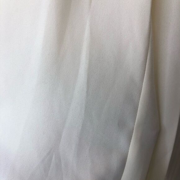 AGB sheer lace long sleeve high low blouse top, size medium - Picture 7 of 14